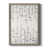 Toile avec cadre gris
