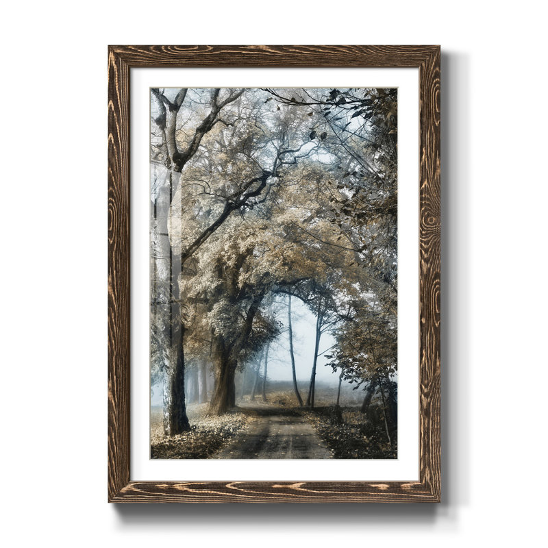 Road To Tom Demain - reproduction d'art sur papier, Noyer, H 37,5 po x l 27,5 po x P 1,5 po
