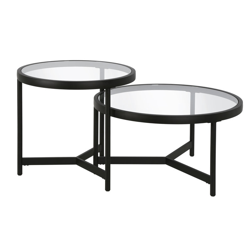 Three Leg Coffee Table, Black