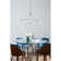 Besek 6 - Light Dimmable LED Geometric Chandelier