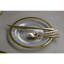 Berning 21Cm Side Plate With Gold Rim