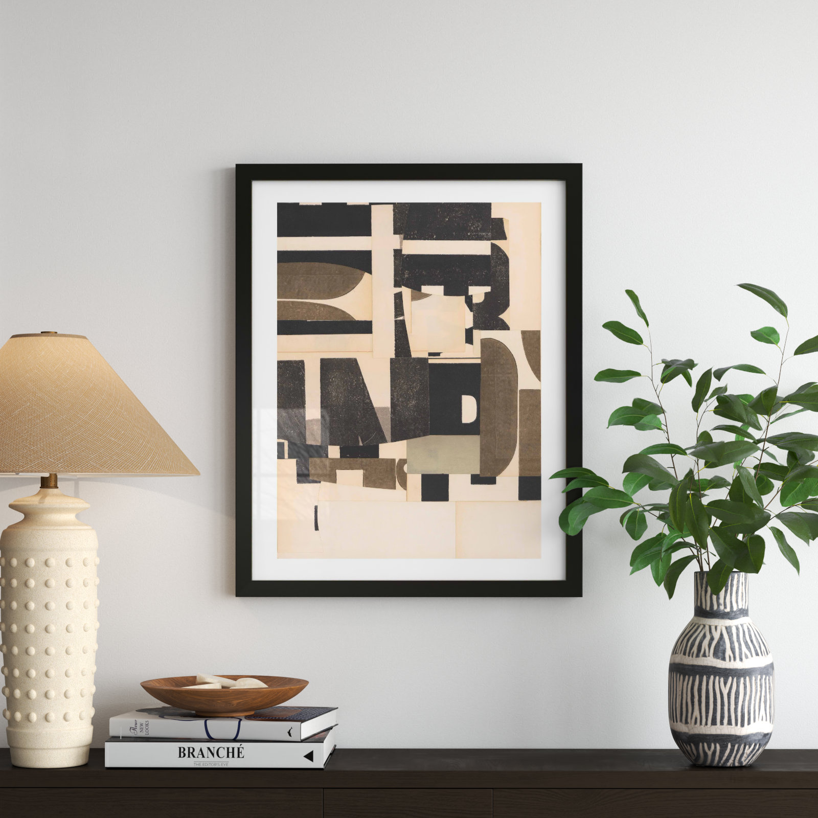 Dark And Stormy by Driftway Studio, Black, 16" W x 20" H