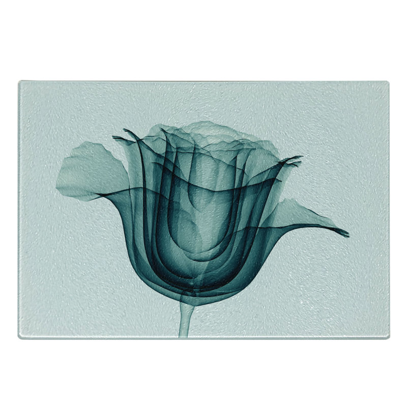Planche à découper en verre trempé Ambesonne