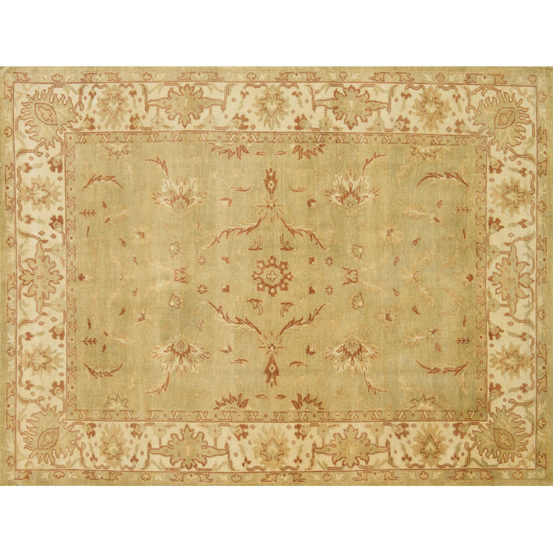 Kirtley Wool Oriental Indoor Rug, Rectangle 5'6" x 8'6"