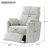 Callendale Electric Power Swivel Rocker Recliner Chair With USB & Type-C Port-137407793