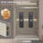 Gargy 69"-72"W * 78"H Double Sliding Door Shower Door With Closing System-98222886-132723833