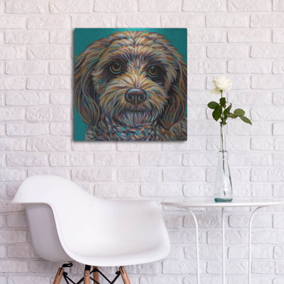 «Blue Doodle Brother 2» par Carolee Vitaletti