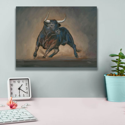 'Bull' by Wellington Studio Canvas Wall Art