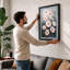 Cosmos in Bloom Botanical - Framed Print-1686866848-1686866862