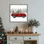 «Yuletide Camper III» par Victoria Barnes, reproduction d'art sur toile encadrée