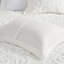 Lit double / grand avec 100% coton et housse de couette confortable pour le lit, style élégant-126060629