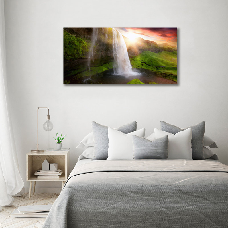 Waterfall - Wrapped Canvas Print