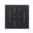 Outdoor Square Side Table, Wood, Black Color, Slat Panel Top, Cross - Stretcher Base, 18 Inches Wide, 17.2 Lb Package, Assembly Included Garden Tabletop, 18.22 High, Package Weight, Needed