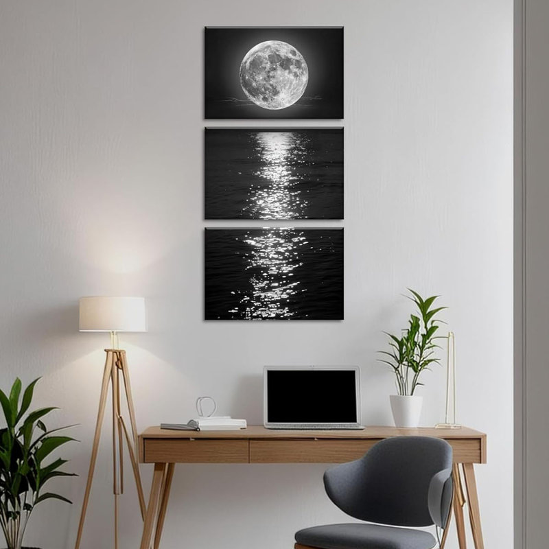 3 Piece Wrapped Canvas Wall Art