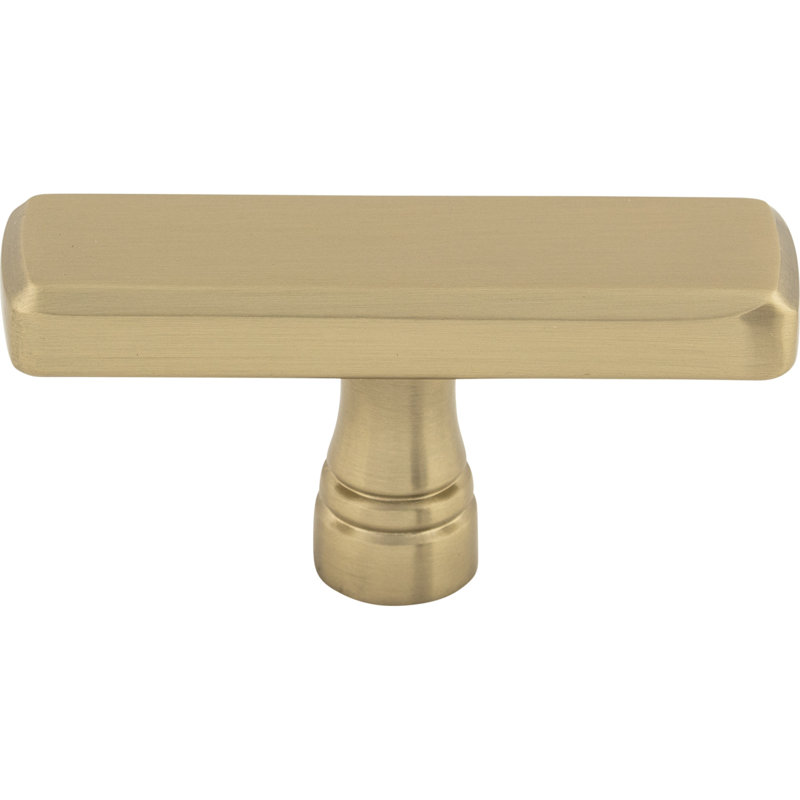 Kingsbridge Rectangle Knob, Honey Bronze, 2 3/8" Knob Length