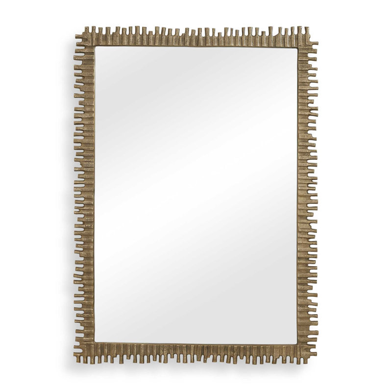  Soto Antique Brass Mirror