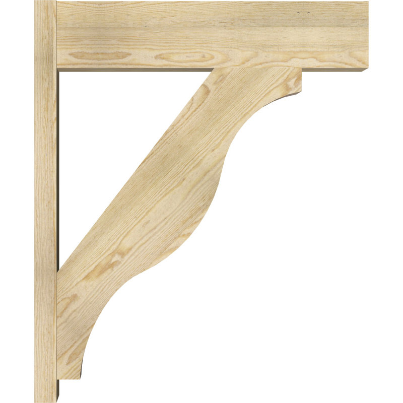 Jeu de blocs Funston, 8" W Douglas Fir (Rough Sawn), P 30 po x H 36 po