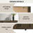 45"W 3-Door Shoe Cabinet