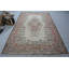 Tapis brun de luxe, tapis turc, tapis de sol, grands tapis 5,9 x 9,3 pi, tapis marocain, tapis rétro