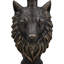 Table d'appoint Wolf Head Sculpture