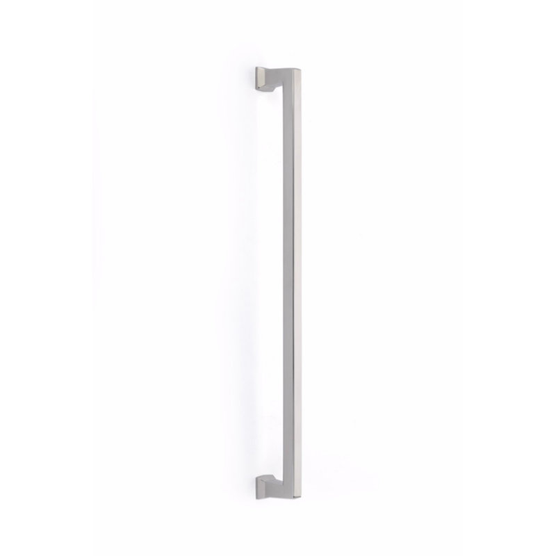 Poignée pour appareil électroménager en bronze Emtek Tuscany, Nickel poli, 18 po d'un centre à l'autre