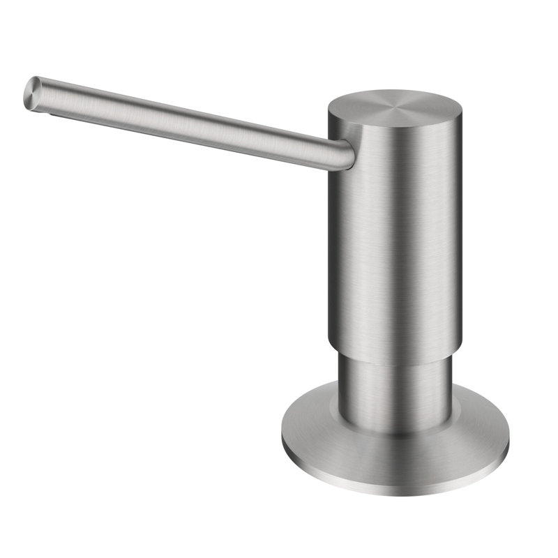 Stainless Steel Spring Loaded Kitchen Soap Dispenser