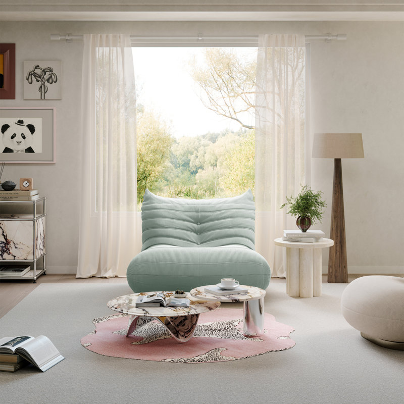 Fauteuil à billes Castille Lazy, Vert menthe