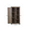 Grande armoire de rangement avec porte de grange et rangement en bois rustique pour ferme-674799480