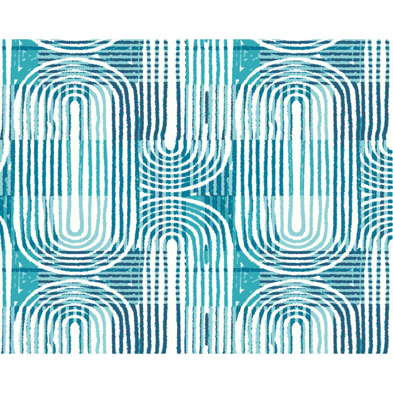 Matte Non-Pasted Wall Mural, Blue, 240cm L x 300cm W
