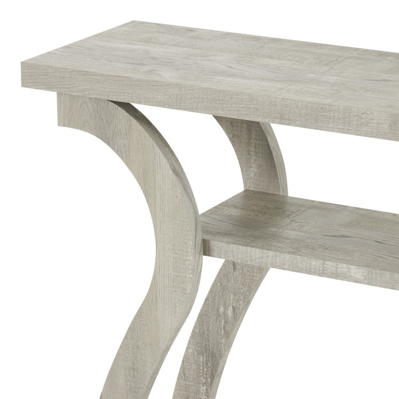 47.25'' Solid Wood Console Table, Gray