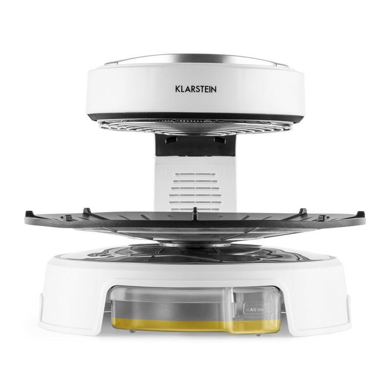 Klarstein Non Stick Electric Grill, White/Black