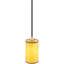 Luminaire suspendu à cylindre simple 1 lumières Quasqueton