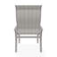 Belle Isle Sling Aluminum Frame Dining Height Supreme Arm Chair with Marine Grade Polymer Arm Accent-425489409-425489471