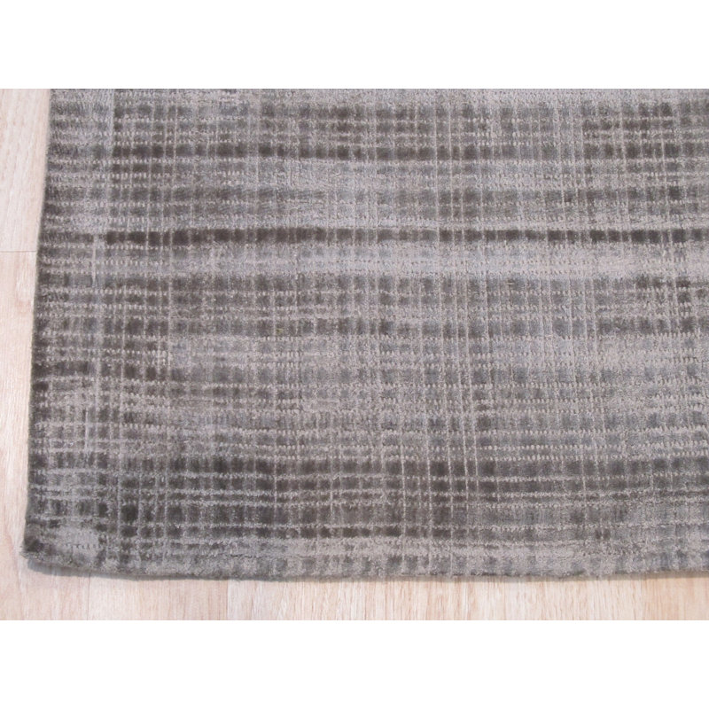 Tapis argenté Clarissa, Rectangle 8 pi 9 po x 11 pi 9 po