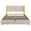 Upholstered Ottoman Storage Bed-1301118179