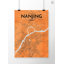 Nanjing City Map 1 Piece Wall Art-648440390