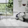 Gallery Geometric Machine Woven Cream White Area Rug