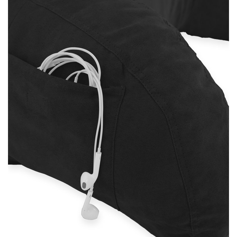 Housse de coussin et insert, Noir