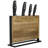 Acacia Solid Wood Kitchen Knife Storage