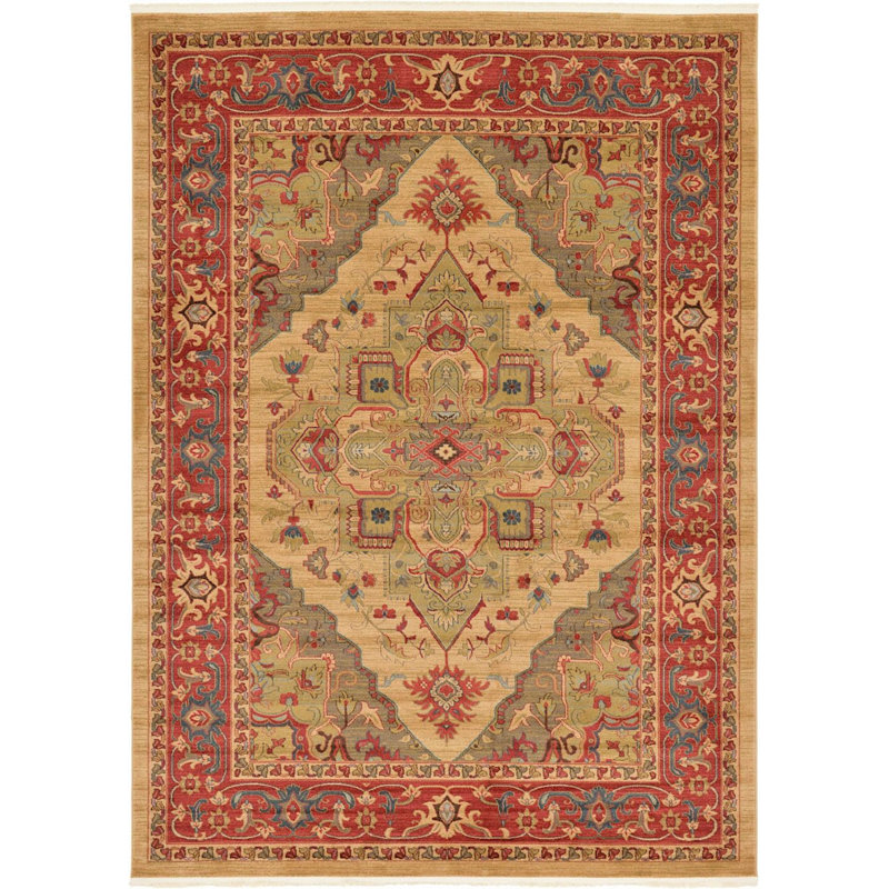 Azar Geometric Indoor Rug, Rectangle 8'2" x 11'