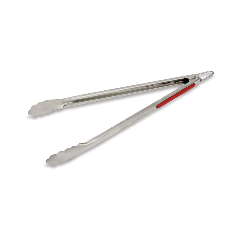 GrillPro 15-in Stainless Steel Locking Tongs