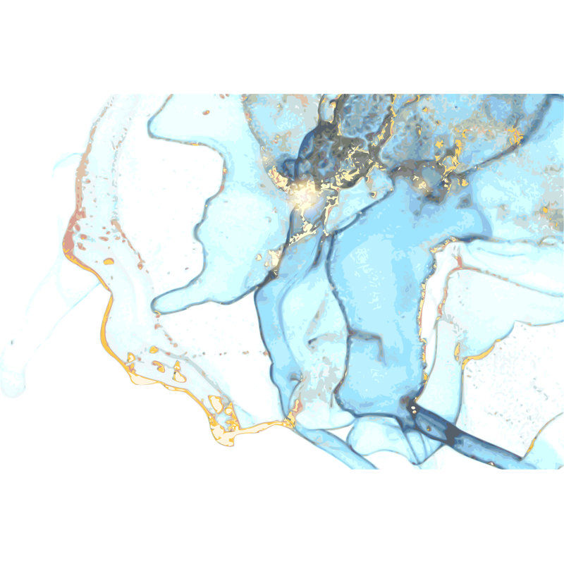 Stapp Marble Abstract Background by Oxana Litvinova - Wrapped Canvas Print, 51cm H x 76cm W x 3.8cm D
