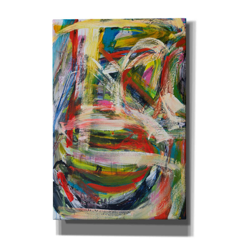 «Rock Star II» par Jodi Fuchs, art mural sur toile, H 60 po x l 40 po x P 1,5 po