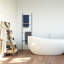 Willams Wood 4 Freestanding Towel Rack