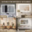 Rectangle Wall Makeup / Shaving Mirror-1347374524