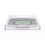 Hex Dylan Acrylic Rectangle Decorative Tray-121429383