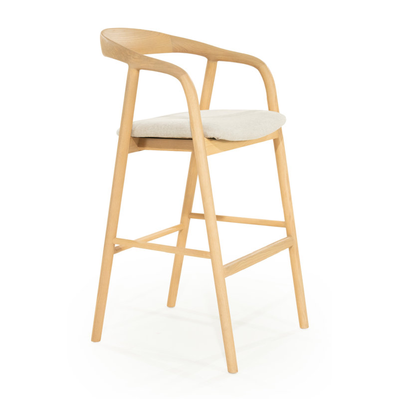 Rayven Barstool High, Natural, Bar Stool (30" Seat Height)