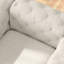 Fauteuil Chesterfield capitonné et rembourré en polyester-131074132