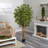 72 " H Faux Bamboo Tree in Plastic Pot