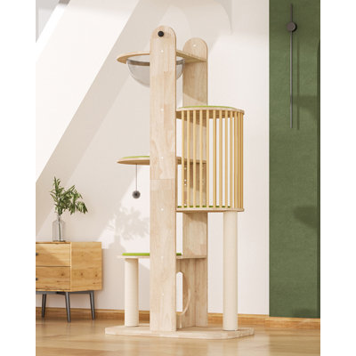 Arbre à chat Minimalist Oak